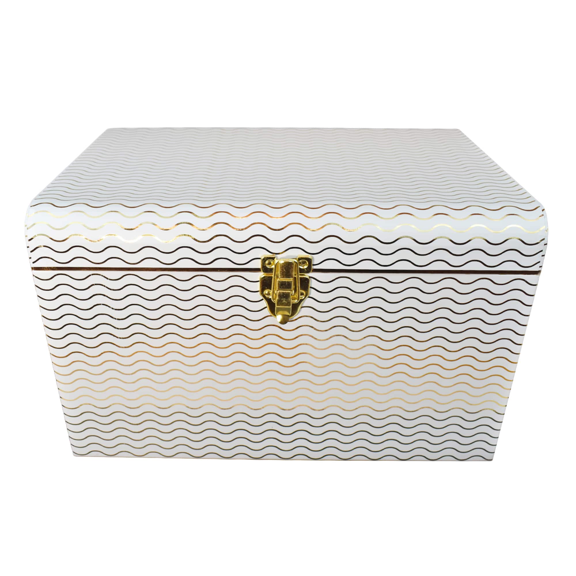 Large Gold Waves Trunk Box by Ashland®